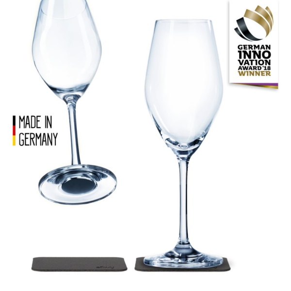 Silwy Magnet-Kristallgläser CHAMPAGNER (2er-Set) Silwy Magnet-Kristallgläser CHAMPAGNER (2er-Set)