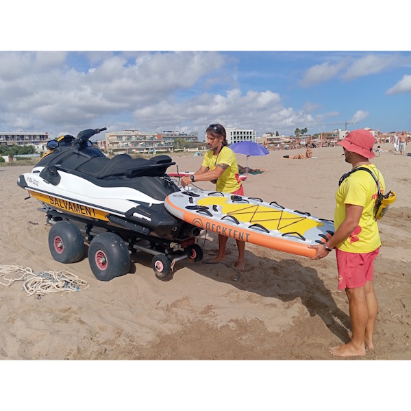 Decktent aufblasbare Rescue Sled