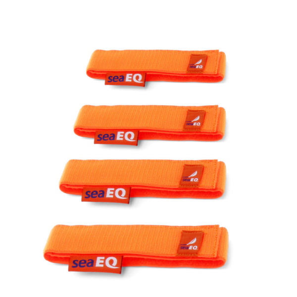 SeaEQ Klettband 4 Stück 50 cm orange SeaEQ Klettband 4 Stück 50 cm orange