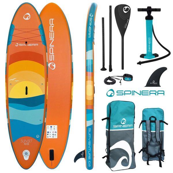 Spinera Aero SUP "Sunset" 10.6" - Package Spinera Aero SUP "Sunset" 10.6" - Package