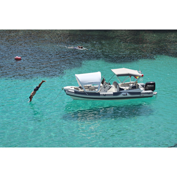 Decktent Bimini weiß Gr. S