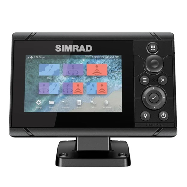 Simrad Cruise 5 mit Basiskarte und 83/200-Schwinger Simrad Cruise 5 mit Basiskarte und 83/200-Schwinger