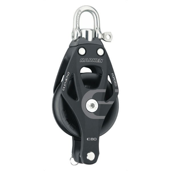 Harken Element 80 mm Block mit Hundsfott H6291