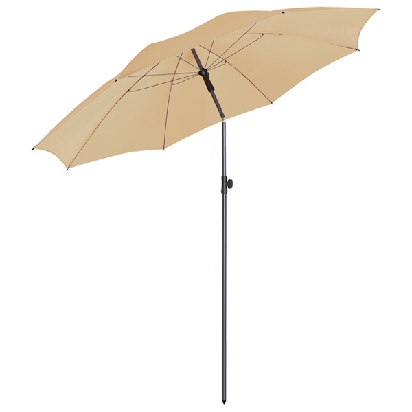 Fare Sonnenschirm Ø 200 cm natur UPF 50+
