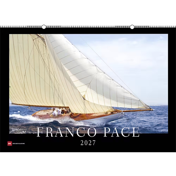 Franco Pace Traumyachten 2027 - Kalender Delius Klasing