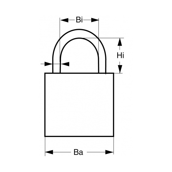 ABUS - Vorhangschloss 65 - 40mm
