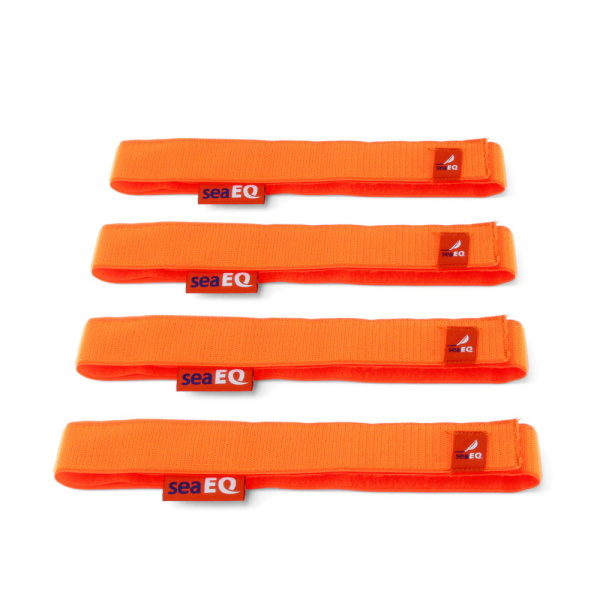 SeaEQ Klettband 4 Stück 85 cm orange SeaEQ Klettband 4 Stück 85 cm orange