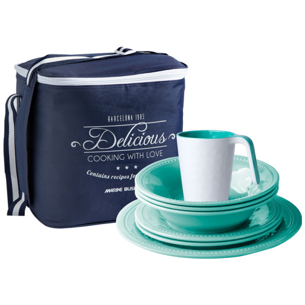 Marine Business Geschirrset 'Harmony' Aqua