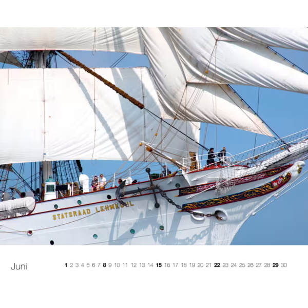 Windjammer 2025, Kalender