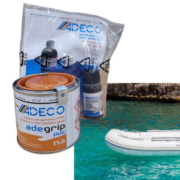 Adeco ADEGRIP NA PVC-Klebstoff 2K 125 ml + Härter 10 ml