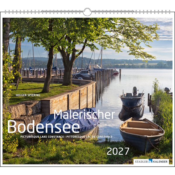 Malerischer Bodensee - Stadler Kalender 2027 - 35 x 31cm