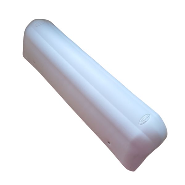 Bugfender weiß 630 mm für Segelboote mit gerader Bugkante