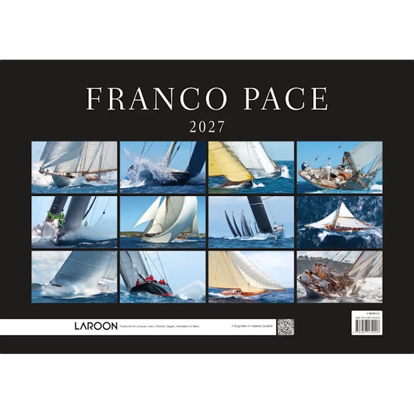 Franco Pace Traumyachten 2027 - Kalender Delius Klasing