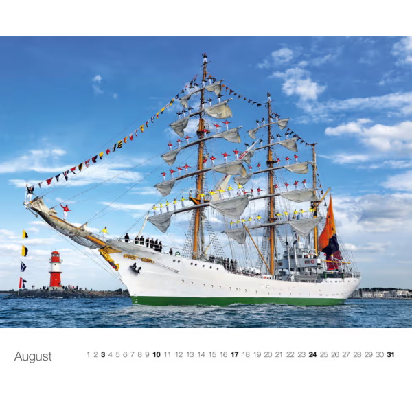 Windjammer 2025, Kalender