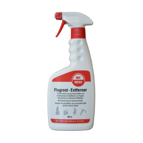 ROTWEISS Flugrost-Entferner 500 ml Sprühflasche ROTWEISS Flugrost-Entferner 500 ml Sprühflasche